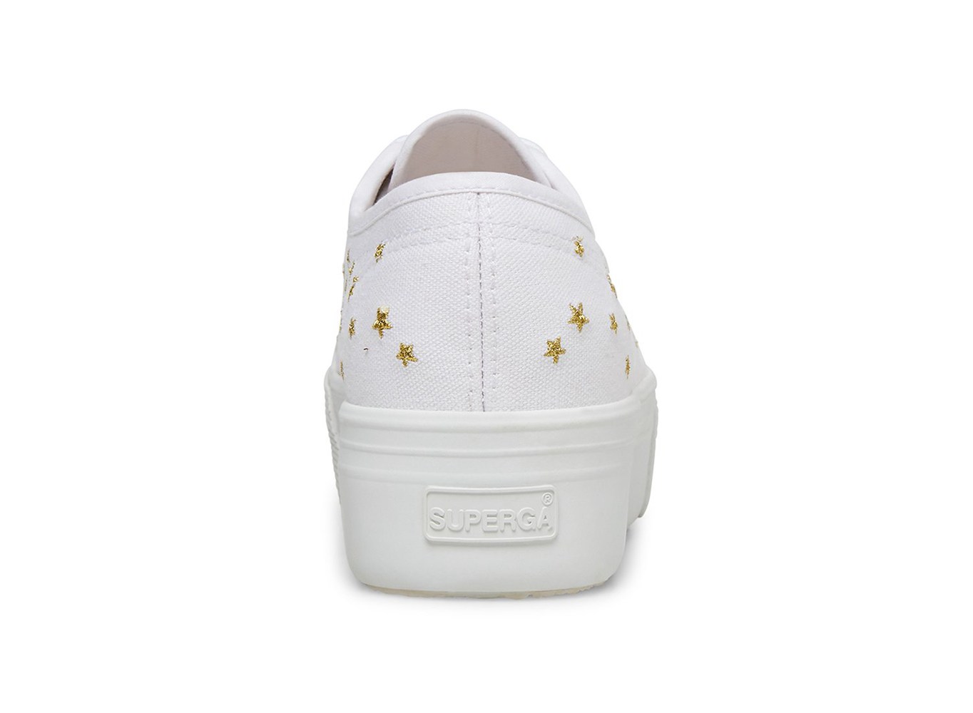 Superga Plataforma Mujer Blancas - 2790 Embroidery - 074529KYH